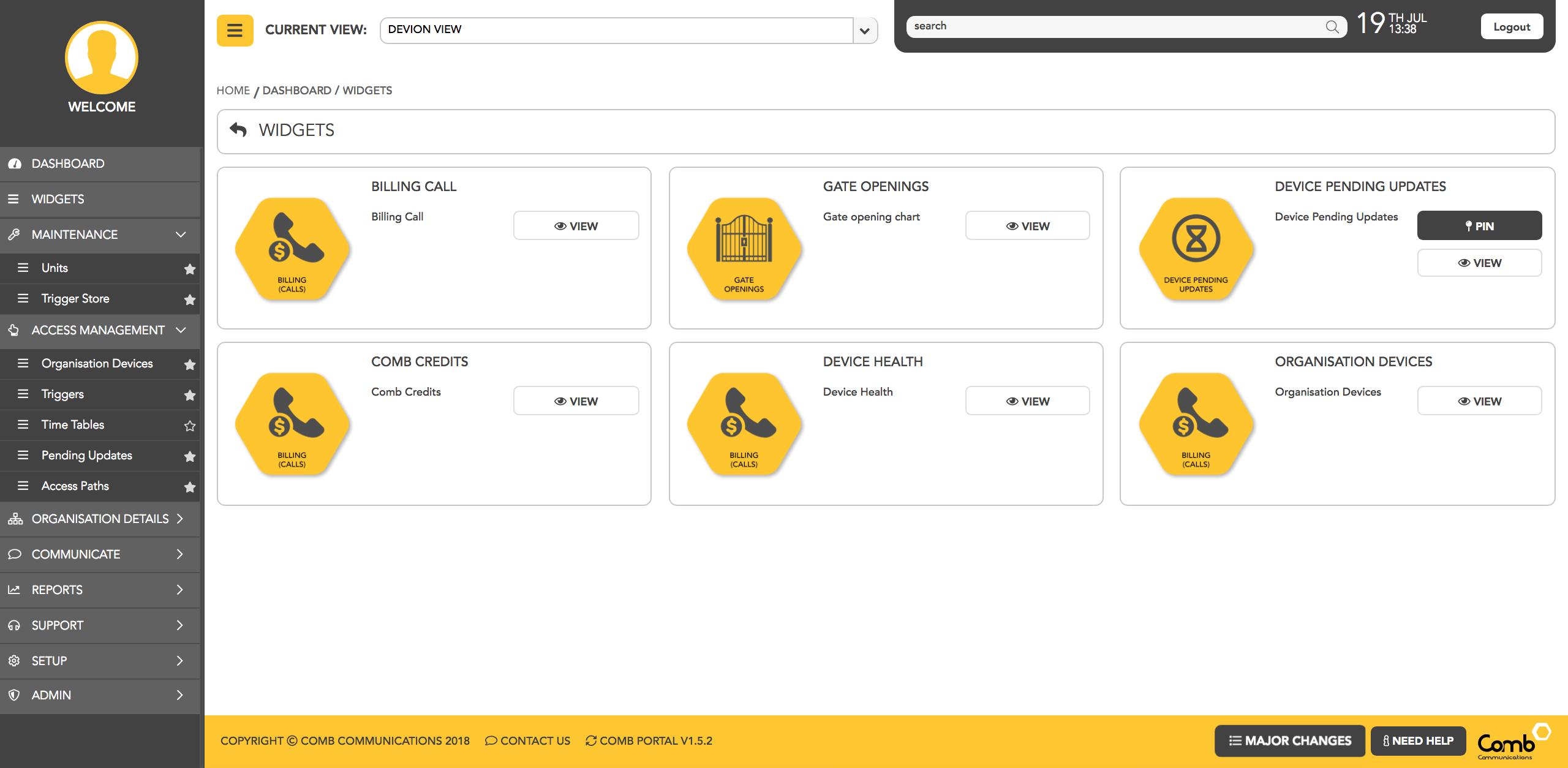 Comb Portal Major Update – Comb Communications